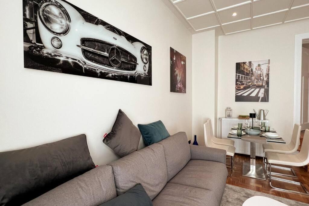 Soul-Apartment Terrasse Privat-Parkplatz Boxspringbett 55Zoll Tv Wlan Лейпциг Экстерьер фото